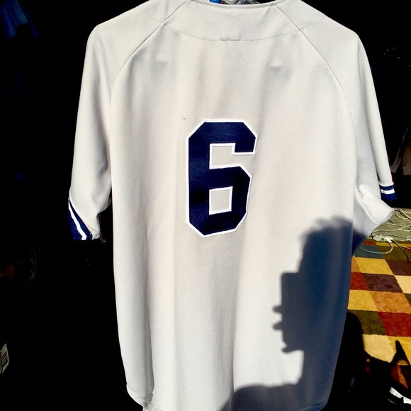 NY YANKEES Rawlings Jersey Retired #6 Official MLB In Excellent Condition - Picture 2 of 5